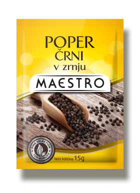 Poper črni v zrnju